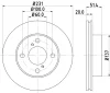 PCD18802 DON Тормозной диск