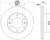 PCD20792 DON Тормозной диск