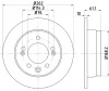 PCD21492 DON Тормозной диск