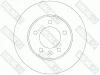 Превью - 6061204 GIRLING Тормозной диск (фото 2)