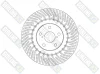 Превью - 6066925 GIRLING Тормозной диск (фото 2)