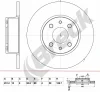 BR 033 SA100 BRECK Тормозной диск