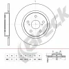 BR 064 SA100 BRECK Тормозной диск