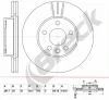 BR 333 VA100 BRECK Тормозной диск