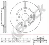 BR 356 VA100 BRECK Тормозной диск