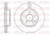 6679 10 KAWE Тормозной диск