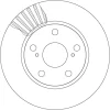 Превью - DF4810 TRW Тормозной диск (фото 2)