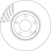 Превью - DF4863S TRW Тормозной диск (фото 2)