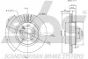 Превью - 1815201540 SBS Тормозной диск (фото 3)