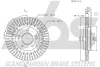 Превью - 1815203048 SBS Тормозной диск (фото 3)