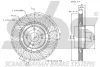 Превью - 1815203356 SBS Тормозной диск (фото 3)