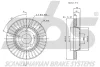 Превью - 1815204752 SBS Тормозной диск (фото 2)