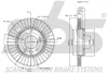 Превью - 1815204797 SBS Тормозной диск (фото 3)