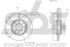 Превью - 1815205214 SBS Тормозной диск (фото 3)
