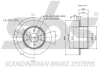 Превью - 1815209938 SBS Тормозной диск (фото 3)