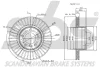 Превью - 1815311553 SBS Тормозной диск (фото 3)
