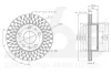 Превью - 1815311943 SBS Тормозной диск (фото 3)