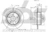 Превью - 1815312261 SBS Тормозной диск (фото 3)