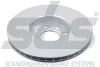 Превью - 1815313617 SBS Тормозной диск (фото 2)