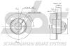 Превью - 1815314306 SBS Тормозной диск (фото 3)