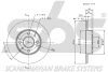 Превью - 1815319922 SBS Тормозной диск (фото 3)