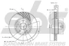 Превью - 1815343386 SBS Тормозной диск (фото 3)