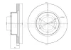 800-1064C CIFAM Тормозной диск