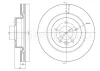 800-1218C CIFAM Тормозной диск