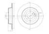 800-1376C CIFAM Тормозной диск