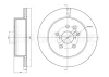 800-1541C CIFAM Тормозной диск