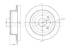 800-1636C CIFAM Тормозной диск
