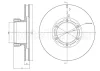 800-1714 CIFAM Тормозной диск