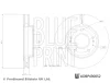 ADBP430052 BLUE PRINT Тормозной диск