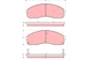 GDB3261DT TRW Комплект тормозных колодок, дисковый тормоз