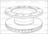 NSA1014.20 WOKING Тормозной диск