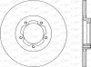 BDA1166.10 OPEN PARTS Тормозной диск