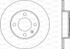 BDA1573.10 OPEN PARTS Тормозной диск