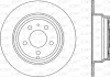 BDA1616.10 OPEN PARTS Тормозной диск