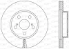 BDA2463.20 OPEN PARTS Тормозной диск