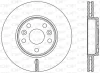 BDA2528.20 OPEN PARTS Тормозной диск