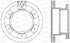 BDA2542.20 OPEN PARTS Тормозной диск