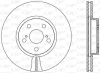 BDA2583.20 OPEN PARTS Тормозной диск