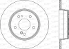 BDR1317.10 OPEN PARTS Тормозной диск