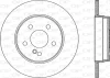 BDR1861.10 OPEN PARTS Тормозной диск