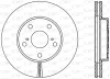 BDR2377.20 OPEN PARTS Тормозной диск