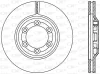 BDR2428.20 OPEN PARTS Тормозной диск