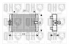QHR2115 QUINTON HAZELL Радиатор отопителя салона
