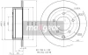 Превью - 19-2389 MAXGEAR Тормозной диск (фото 2)