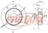 Превью - BD-2045 FREMAX Тормозной диск (фото 2)