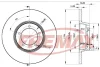 Превью - BD-2107 FREMAX Тормозной диск (фото 2)